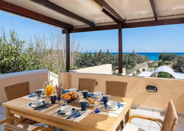 Crystal Bay Villa By Filoxenia In Blue